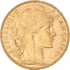 Coin, France, Marianne, 20 Francs, 1901, Paris, MS(60-62), Gold, KM:847