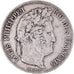 Coin, France, Louis-Philippe, 5 Francs, 1835, Lyon, VF(30-35), Silver, KM:749.4