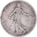 Moneta, Francia, Semeuse, Franc, 1898, Paris, MB, Argento, KM:844.1, Gadoury:467