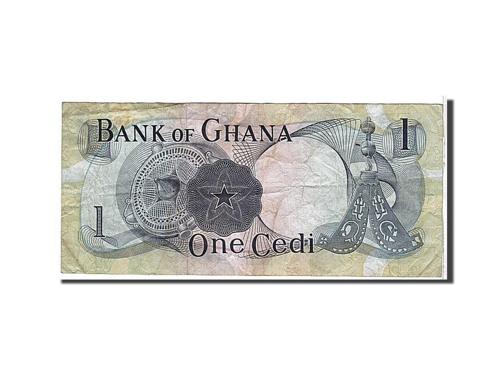 Ghana, 1 Cedi, 1969, KM:10b, MB