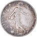 Coin, France, Semeuse, Franc, 1909, Paris, VF(30-35), Silver, KM:844.1