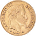 Munten, Frankrijk, Napoleon III, 10 Francs, 1865, Paris, ZF+, Goud, KM:800.1