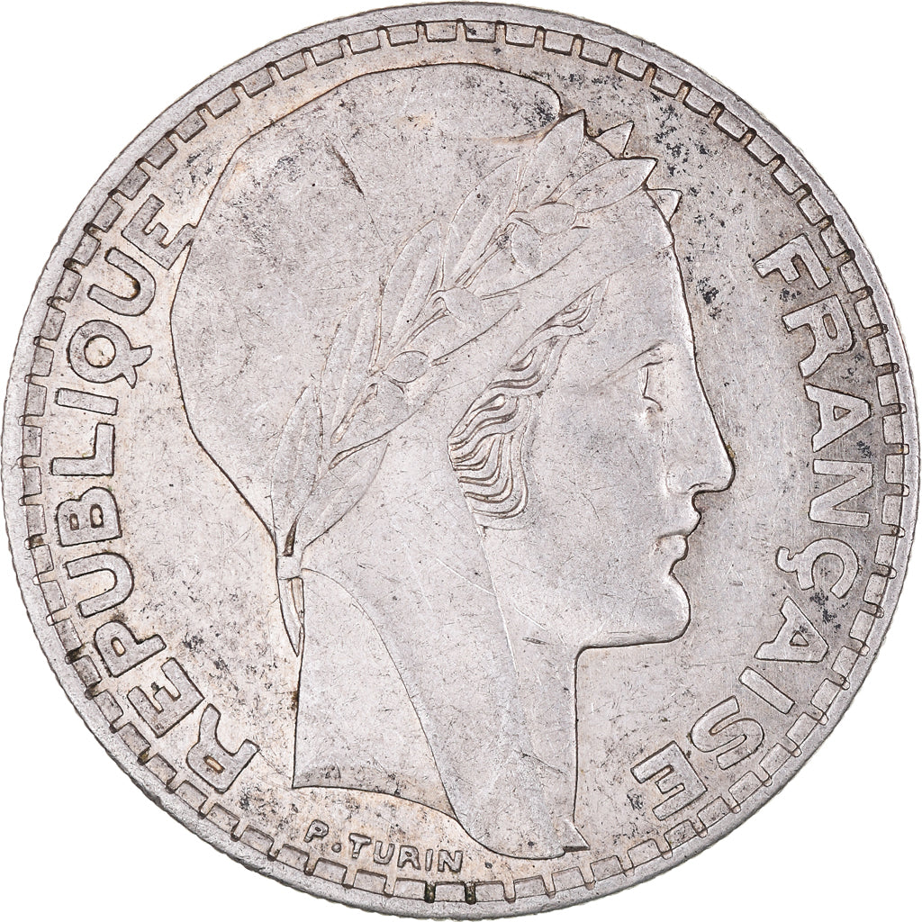 Coin, France, Turin, 20 Francs, 1933, Paris, AU(55-58), Silver, KM:879