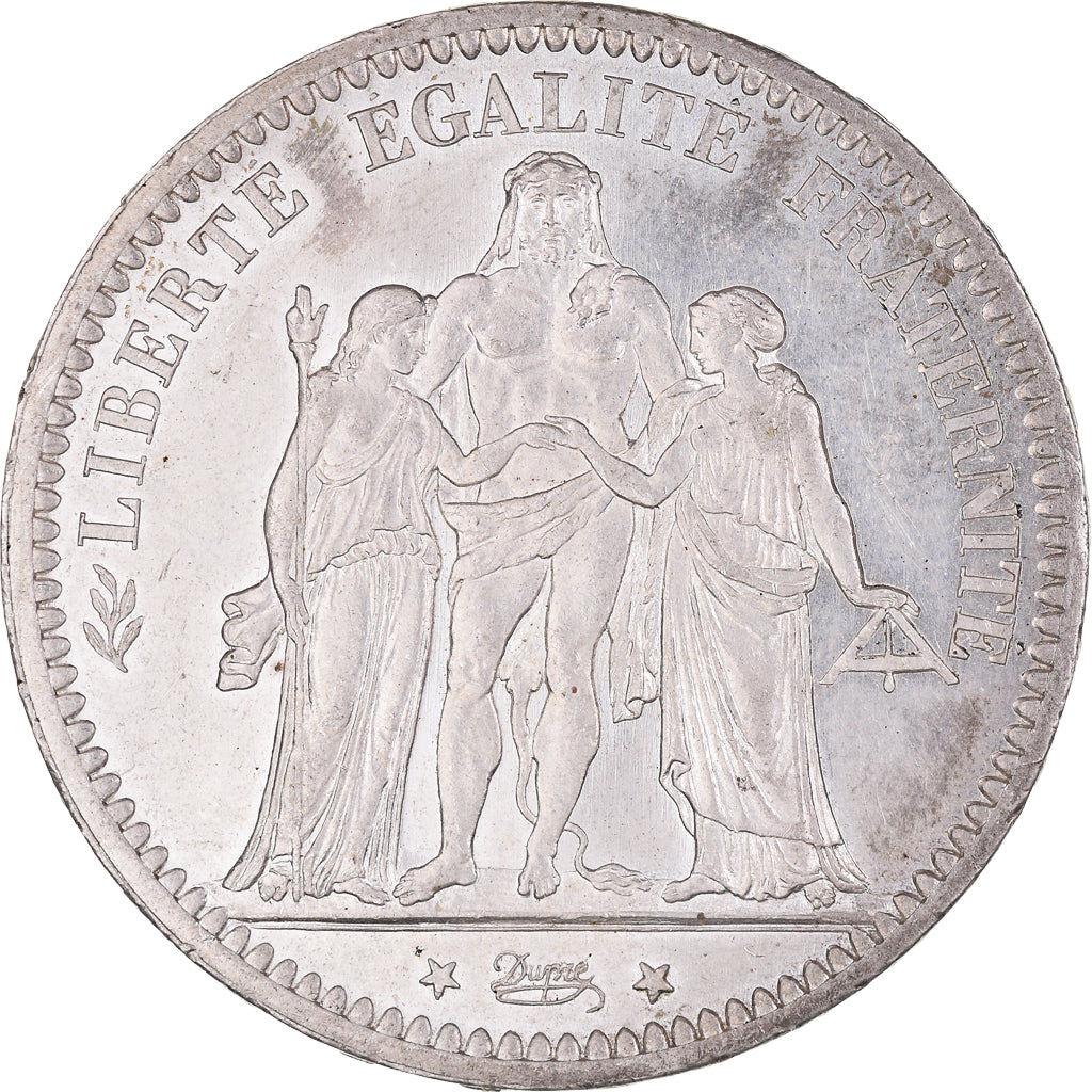 Moneta, Francia, Hercule, 5 Francs, 1873, Paris, SPL, Argento, KM:820.1