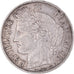 Moneta, Francia, Cérès, 5 Francs, 1850, Paris, BB, Argento, KM:761.1