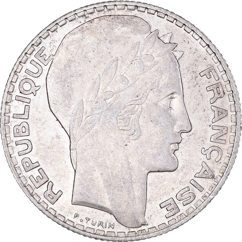 Coin, France, 10 Francs, 1938, Paris, MS(60-62), Silver, KM:878, Gadoury:801