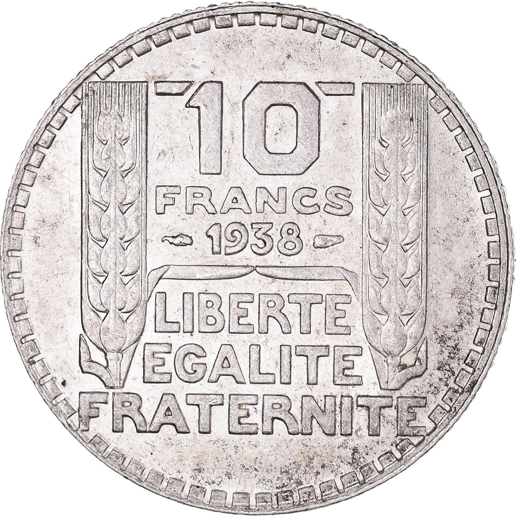 Coin, France, 10 Francs, 1938, Paris, MS(60-62), Silver, KM:878, Gadoury:801