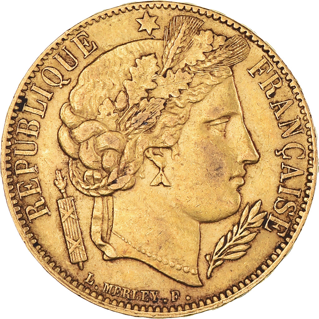 Coin, France, Cérès, 20 Francs, 1850, Paris, EF(40-45), Gold, KM:762