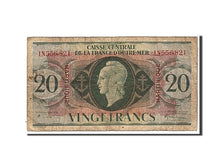 Afrique Equatoriale, 20 Francs type 1944