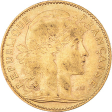 Coin, France, Marianne, 10 Francs, 1900, Paris, EF(40-45), Gold, KM:846