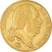 Moeda, França, Louis XVIII, 20 Francs, 1819, Paris, EF(40-45), Dourado