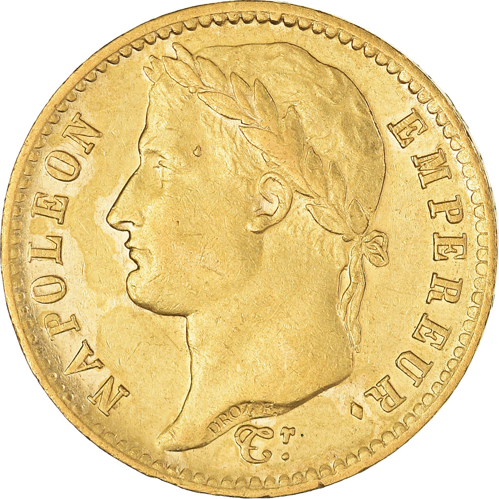 Munten, Frankrijk, Napoléon I, 20 Francs, 1811, Paris, ZF, Goud, KM:695.1