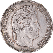 Monnaie, France, Louis-Philippe, 5 Francs, 1835, Lille, TB+, Argent