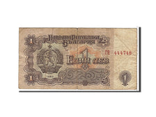 Billete, 1 Lev, 1962, Bulgaria, BC