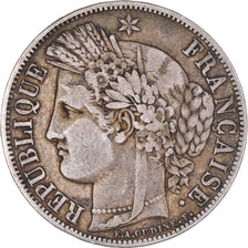Moneta, Francja, Cérès, 5 Francs, 1850, Paris, EF(40-45), Srebro, KM:761.1