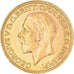 Monnaie, Grande-Bretagne, George V, Sovereign, 1931, TTB, Or