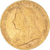 Coin, Great Britain, Victoria, 1/2 Sovereign, 1898, VF(30-35), Gold, KM:784