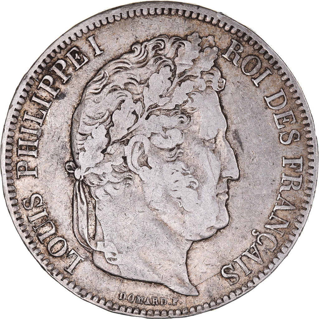 Monnaie, France, Louis-Philippe, 5 Francs, 1841, Lille, TB+, Argent