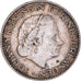 Coin, Netherlands, Juliana, Gulden, 1955, VF(30-35), Silver, KM:184