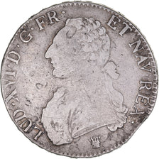 Moneda, Francia, Louis XVI, Écu aux branches d'olivier, Ecu, 1790, Limoges