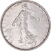 Munten, Frankrijk, Semeuse, 5 Francs, 1965, ZF+, Zilver, KM:926, Gadoury:770