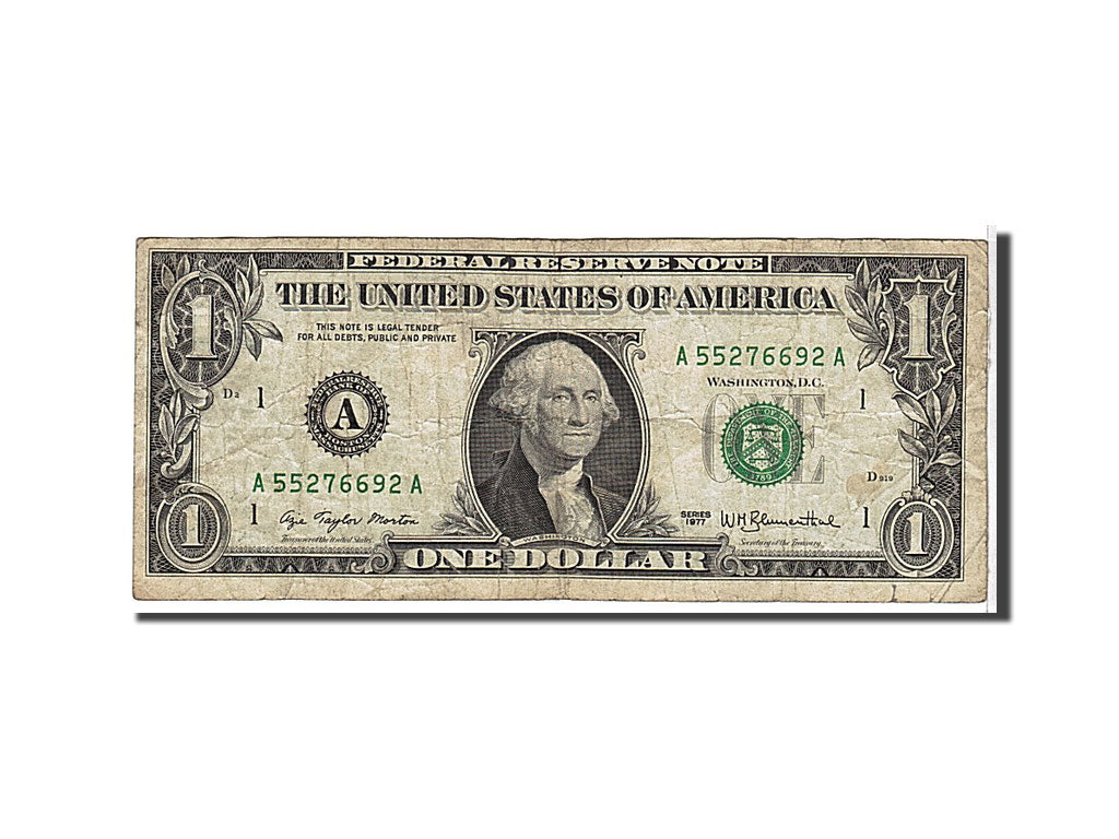 United States, One Dollar, 1977, KM #1598, VG(8-10), A55276692A