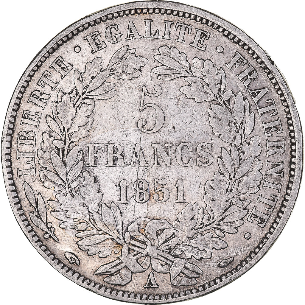Coin, France, Cérès, 5 Francs, 1870, Bordeaux, VF(30-35), Silver, KM:818.2