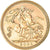 Coin, Great Britain, Elizabeth II, 1/2 Sovereign, 2001, AU(55-58), Gold, KM:1001