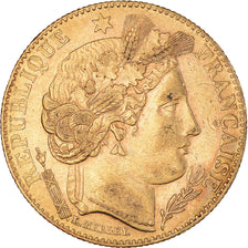 Münze, Frankreich, Cérès, 10 Francs, 1899, Paris, SS+, Gold, KM:830