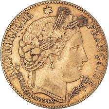 Coin, France, Cérès, 10 Francs, 1899, Paris, AU(50-53), Gold, KM:830