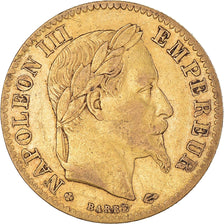 Coin, France, Napoleon III, Napoléon III, 10 Francs, 1868, Strasbourg