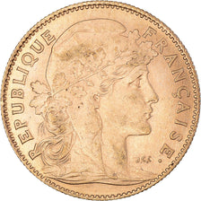 Monnaie, France, Marianne, 10 Francs, 1912, Paris, Coq, TTB+, Or, Gadoury:1017