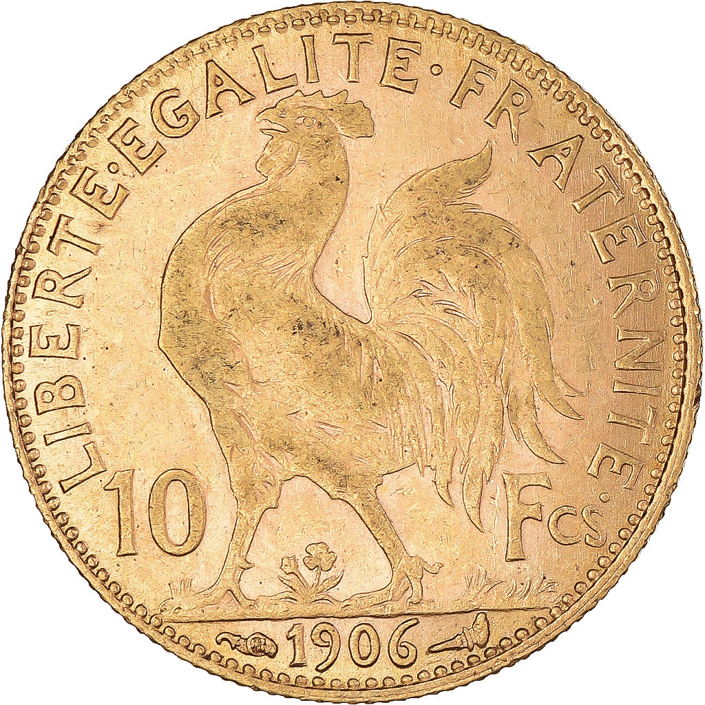 Monnaie, France, Marianne, 10 Francs, 1906, Paris, TTB, Or, Gadoury:1017, KM:846