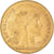 Moeda, França, Marianne, 10 Francs, 1910, Paris, EF(40-45), Dourado, KM:846
