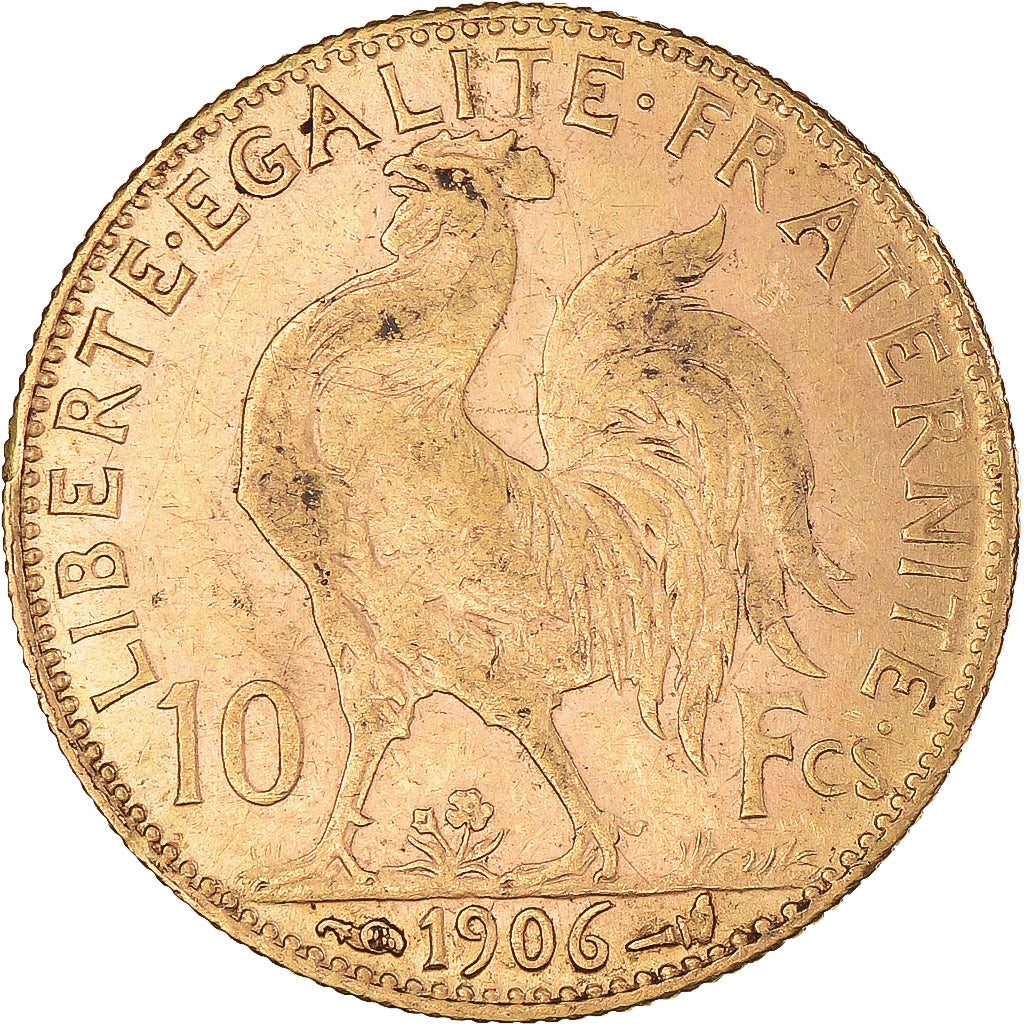Monnaie, France, Marianne, 10 Francs, 1906, Paris, TTB, Or, Gadoury:1017, KM:846