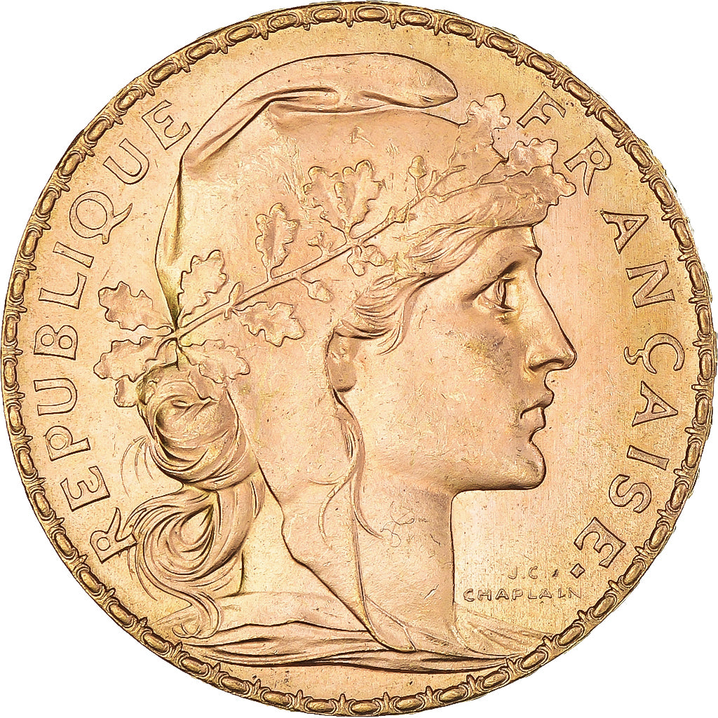 Coin, France, Marianne, 20 Francs, 1913, Paris, MS(64), Gold, KM:857