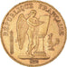 Munten, Frankrijk, Génie, 20 Francs, 1891, Paris, ZF, Goud, KM:825