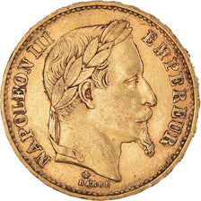 Monnaie, France, Napoleon III, Napoléon III, 20 Francs, 1870, Paris, TTB, Or