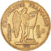 Moneta, Francja, Génie, 20 Francs, 1848, Paris, EF(40-45), Złoto, KM:757