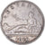 Moeda, Espanha, Provisional Government, 5 Pesetas, 1870, VF(30-35), Prata