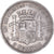 Moeda, Espanha, Provisional Government, 5 Pesetas, 1870, VF(30-35), Prata