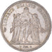 Moneta, Francia, Hercule, 5 Francs, 1873, Paris, BB+, Argento, KM:820.1