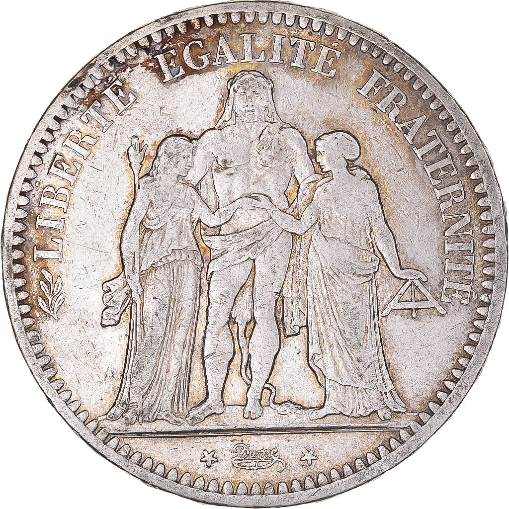 Coin, France, Hercule, 5 Francs, 1849, Paris, VF(30-35), Silver, KM:756.1