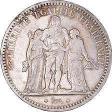 Coin, France, Hercule, 5 Francs, 1849, Paris, VF(30-35), Silver, KM:756.1