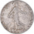 Moneta, Francia, Semeuse, 50 Centimes, 1910, Paris, MB+, Argento, KM:854