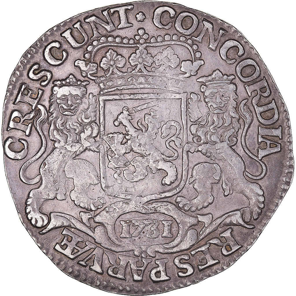 Coin, Netherlands, UTRECHT, Ducaton, 60 Stuiver - Silver Rider, 1731, EF(40-45)