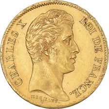 Coin, France, Charles X, 40 Francs, 1830, Paris, EF(40-45), Gold, KM:721.1