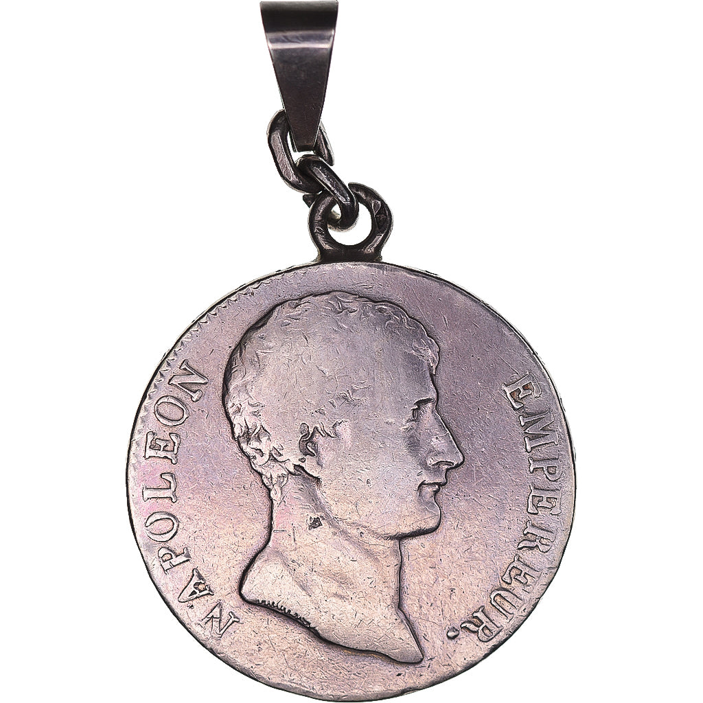 Coin, France, Napoléon I, 5 Francs, An 12, Perpignan, VF(20-25), Silver