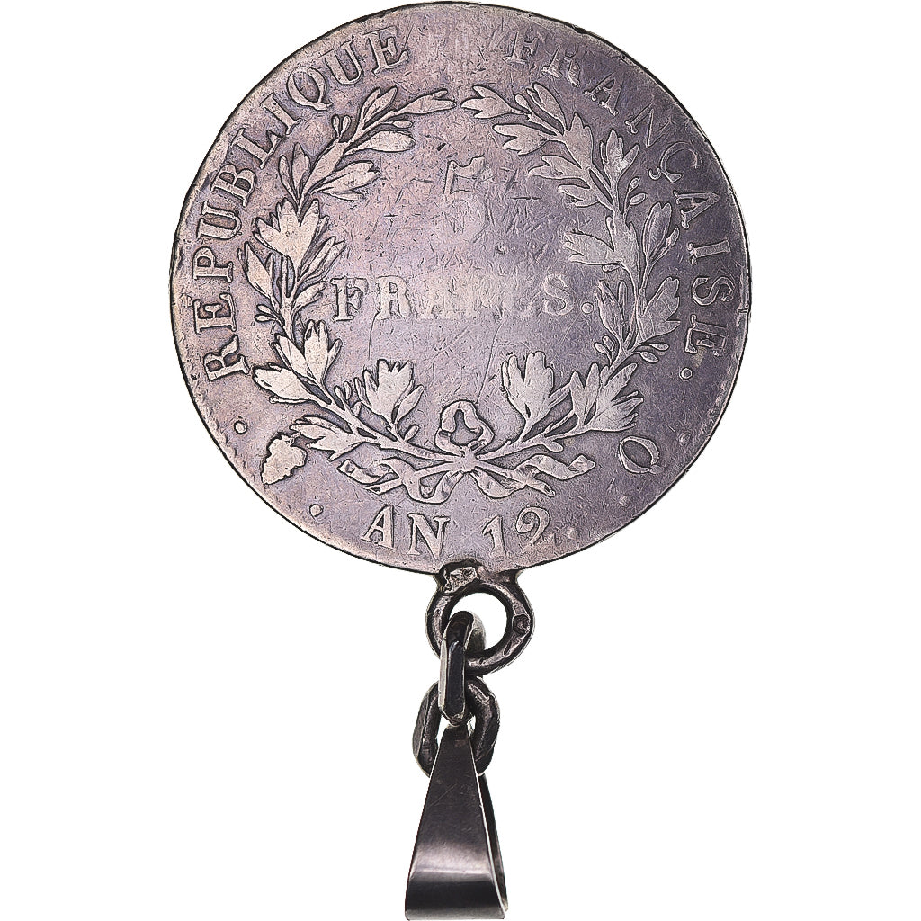 Coin, France, Napoléon I, 5 Francs, An 12, Perpignan, VF(20-25), Silver
