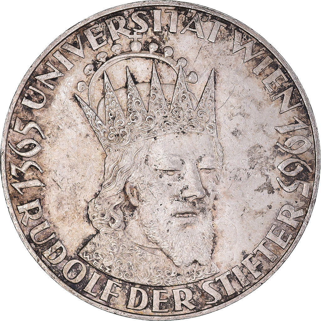 Coin, Austria, 50 Schilling, 1965, EF(40-45), Silver, KM:2898